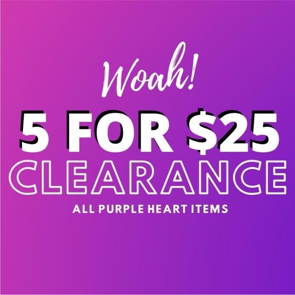 Live Show Clearance